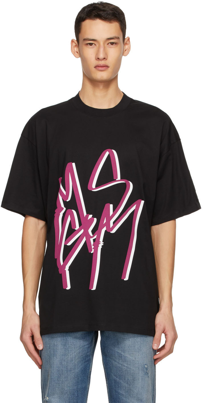 black graffiti shirt