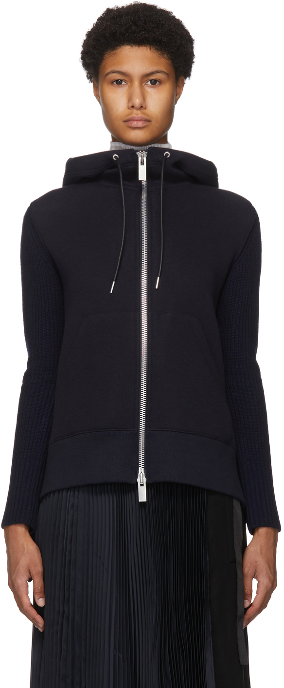 sacai sponge sweat hoodie