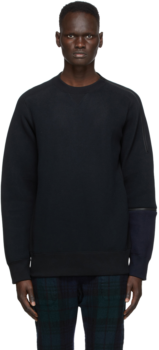 sacai sponge sweatshirt