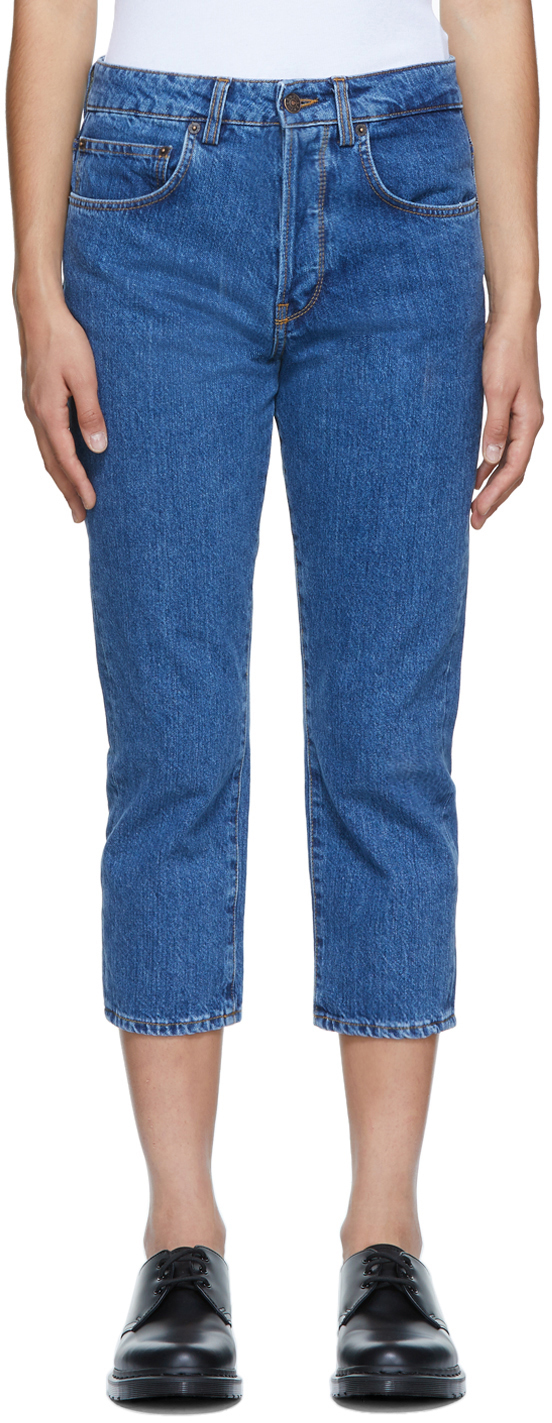 Blue Shorty Jeans By 6397 On Sale