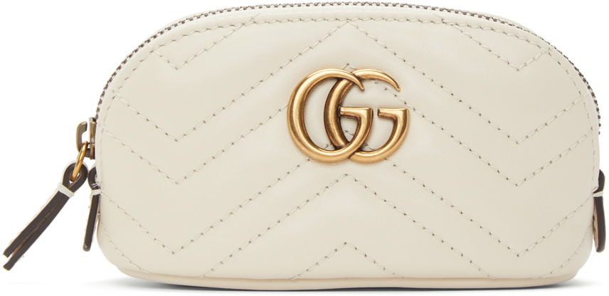 gucci white pouch