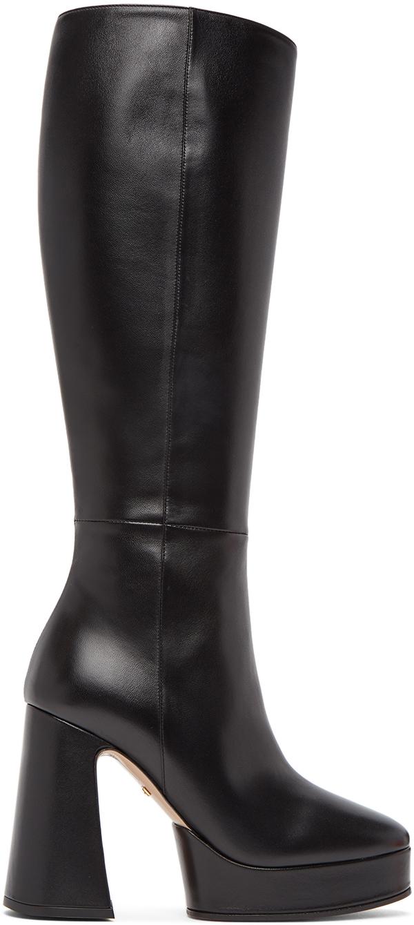 bottes noires hautes