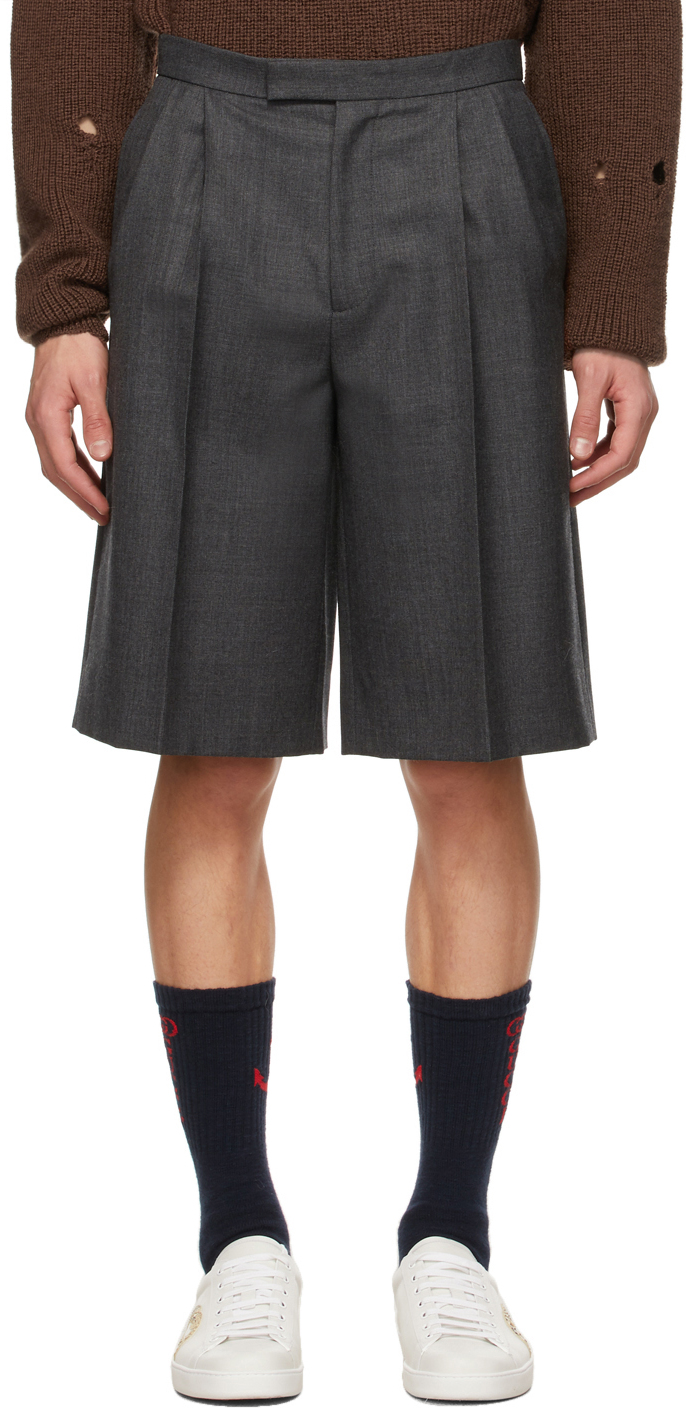 gucci grey shorts