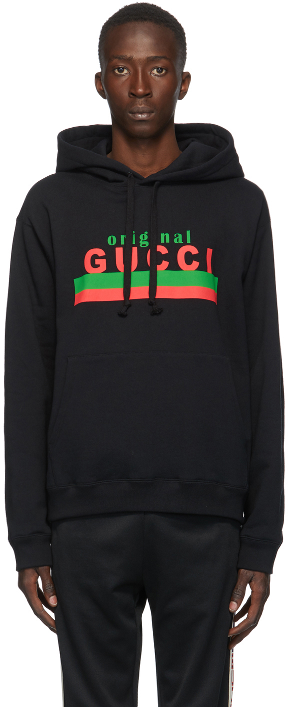 Black 'Original Gucci' Hoodie by Gucci 