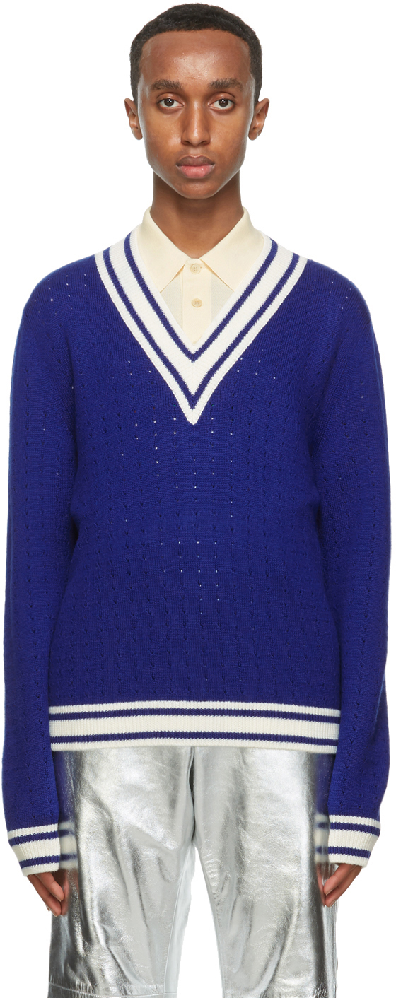 gucci blue sweater
