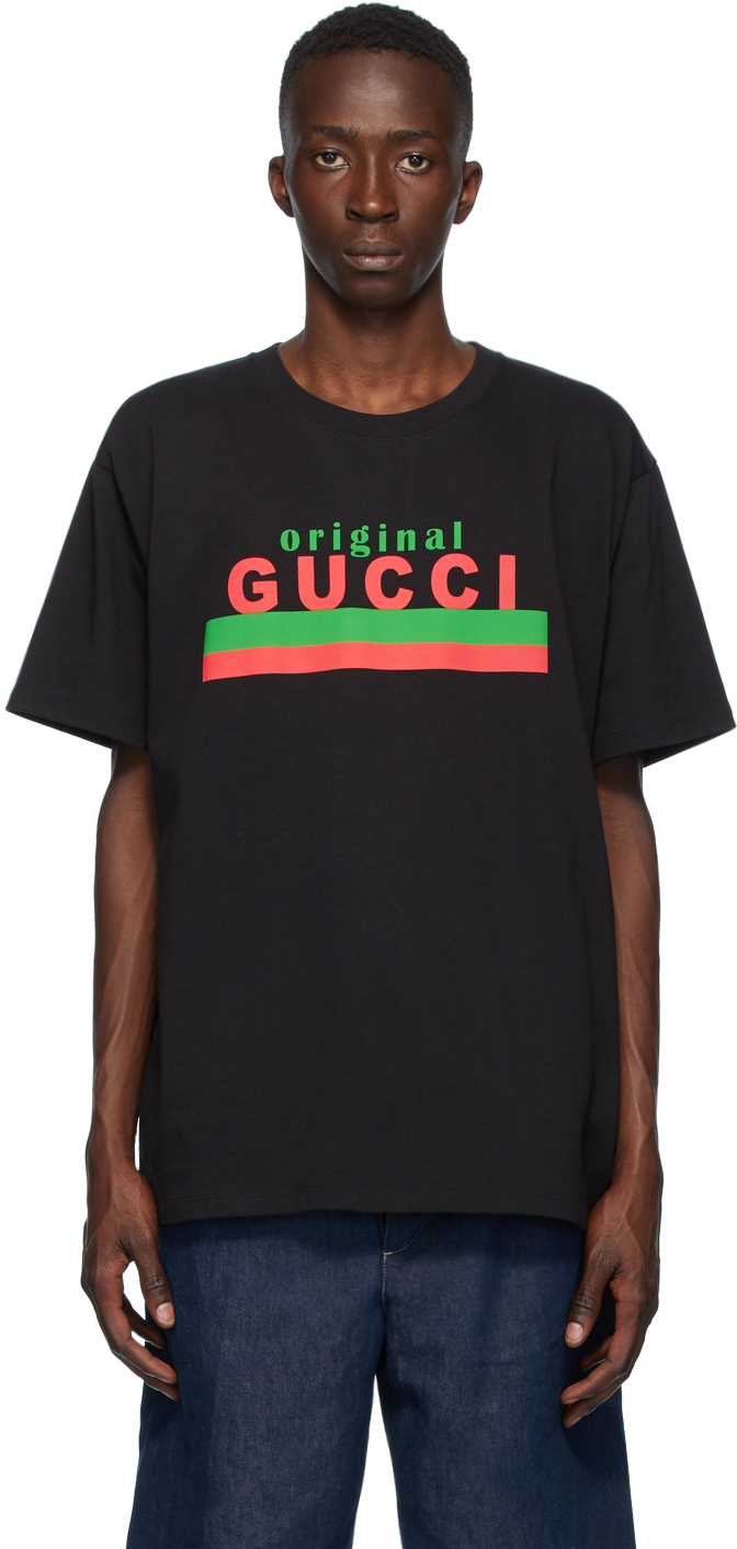 Black 'Original Gucci' T-Shirt