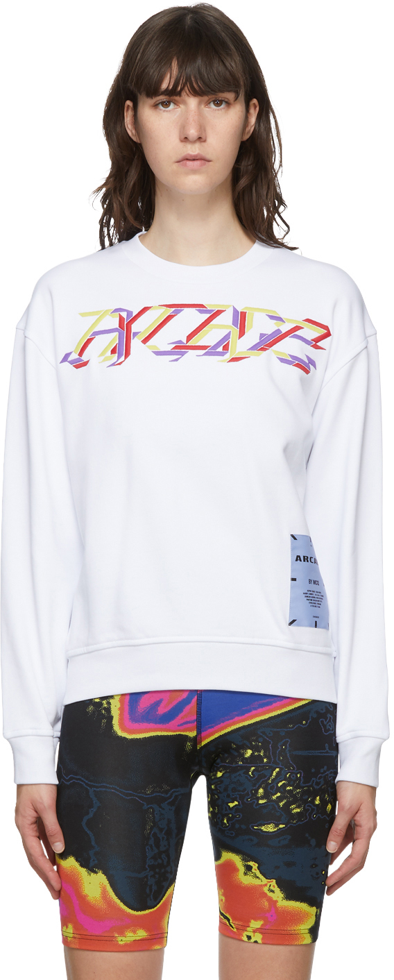 Arc Logo Embroidered Sweatshirt