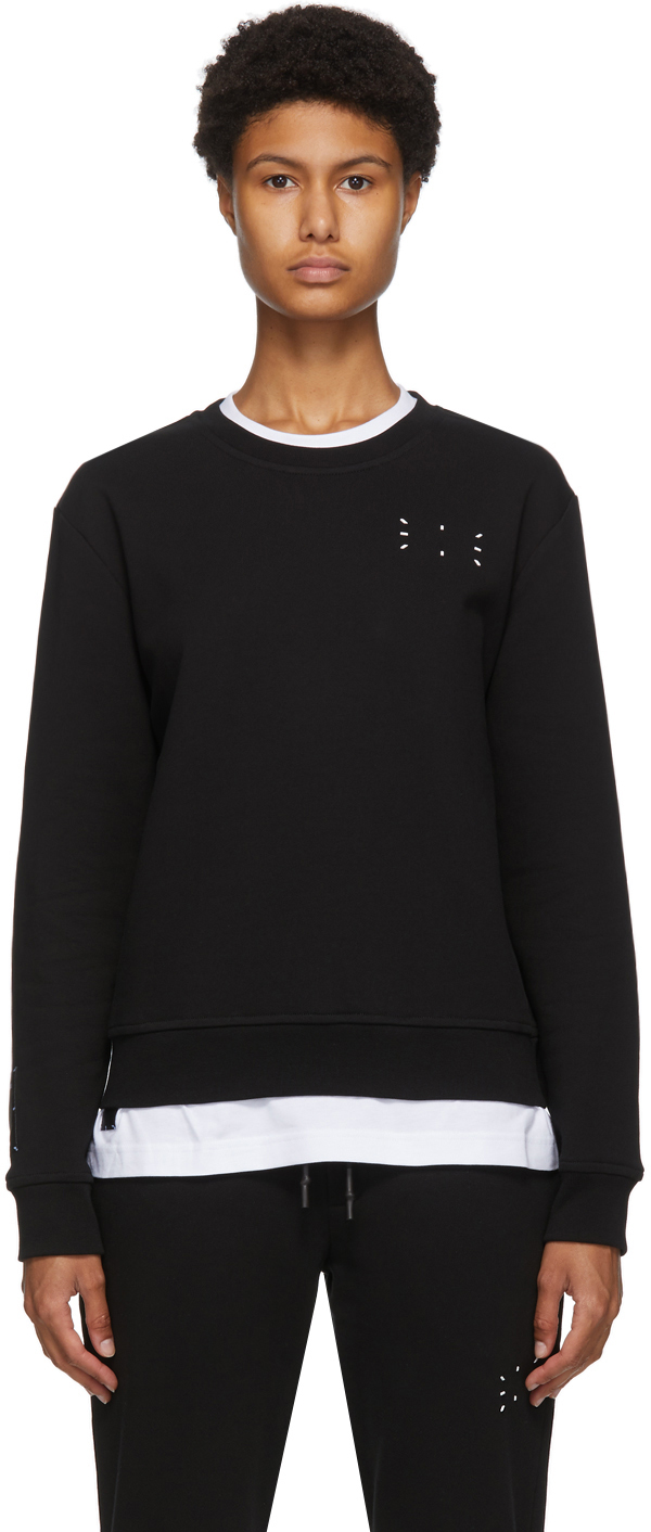 black branded sweatshirt