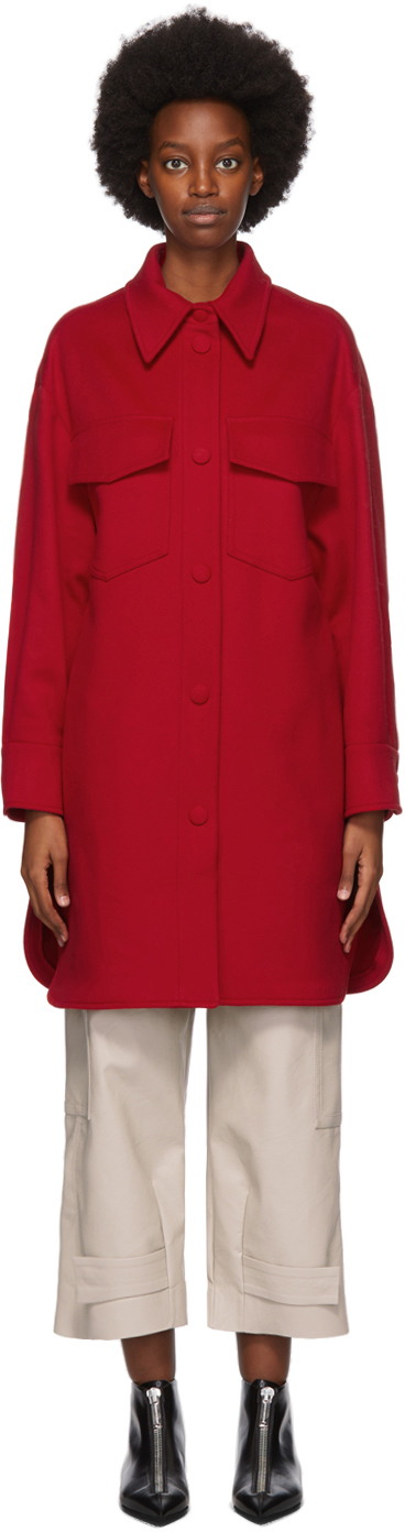 stella mccartney red coat