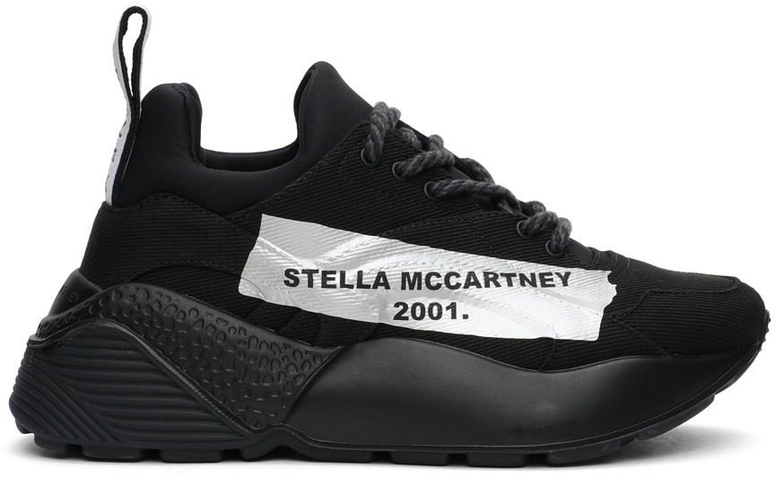 stella mccartney black eclypse sneakers