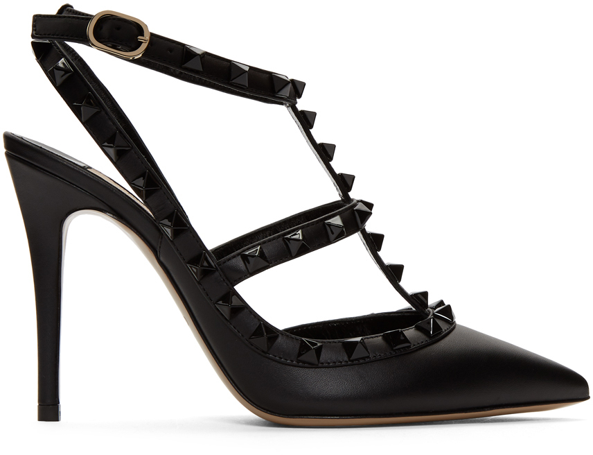 valentino garavani black heels
