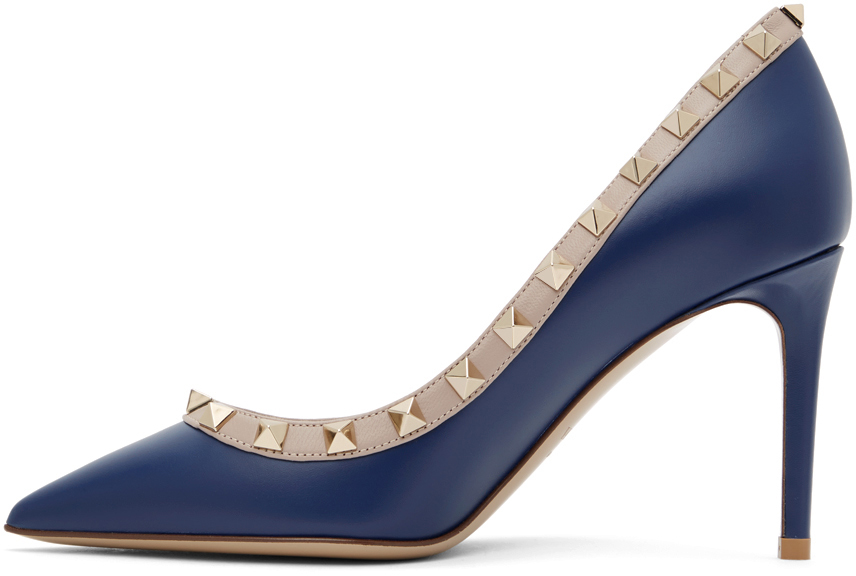 navy valentino heels