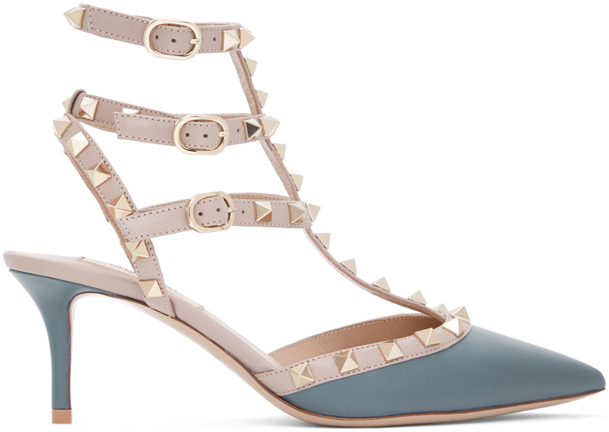 valentino heels blue