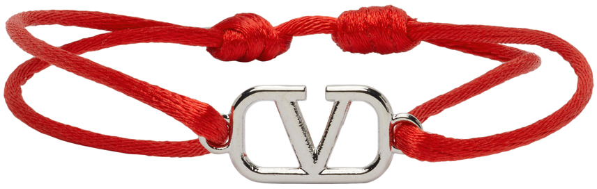 facet det samme hensynsfuld Valentino Red Valentino Garavani VLogo Bracelet | Smart Closet