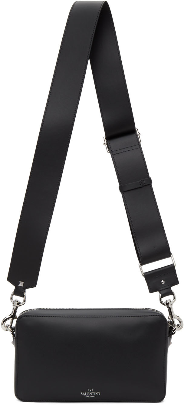 black and white valentino bag