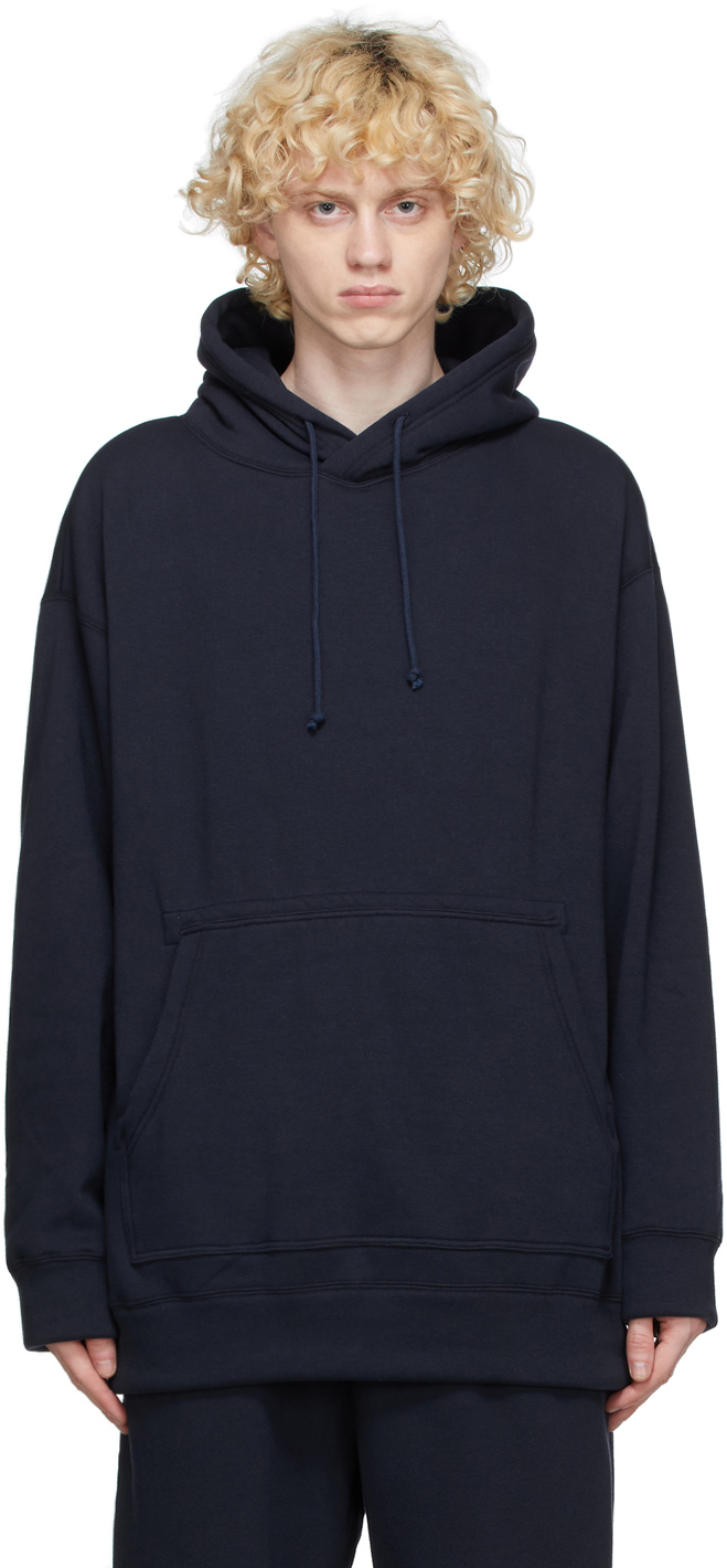 oversized navy hoodie