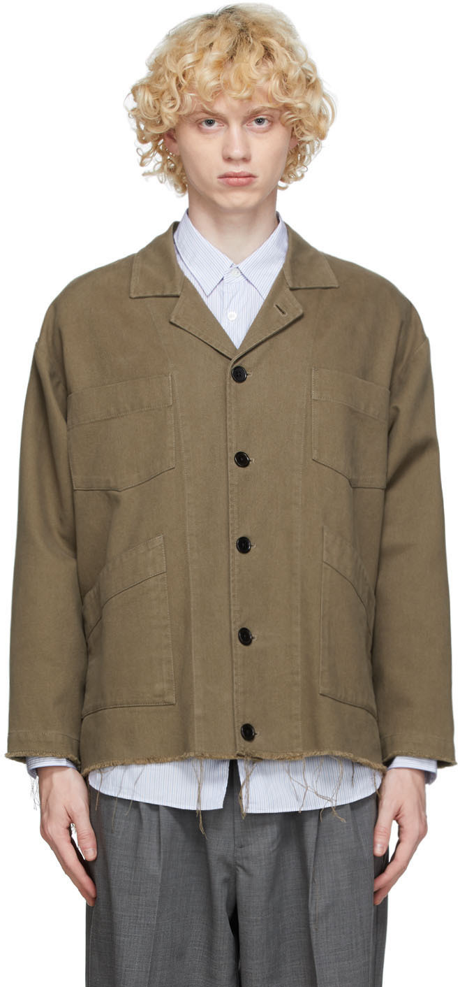 mfpen CARPENTER JACKET KHAKI - アウター