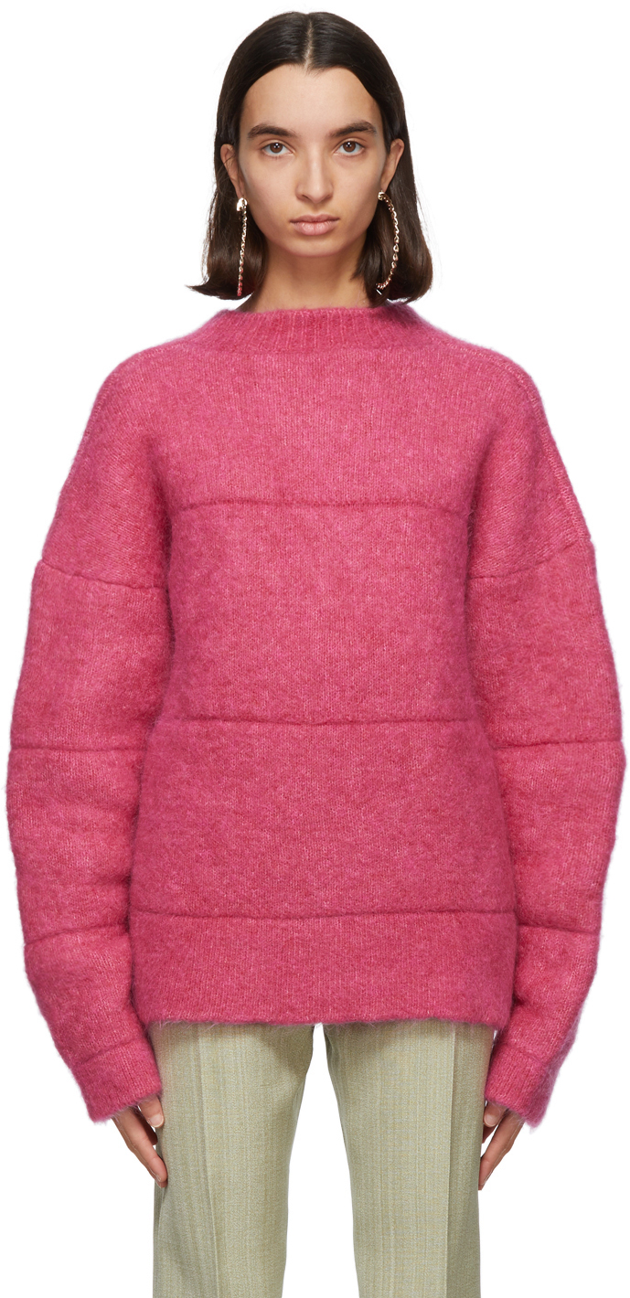 jacquemus pink sweatshirt