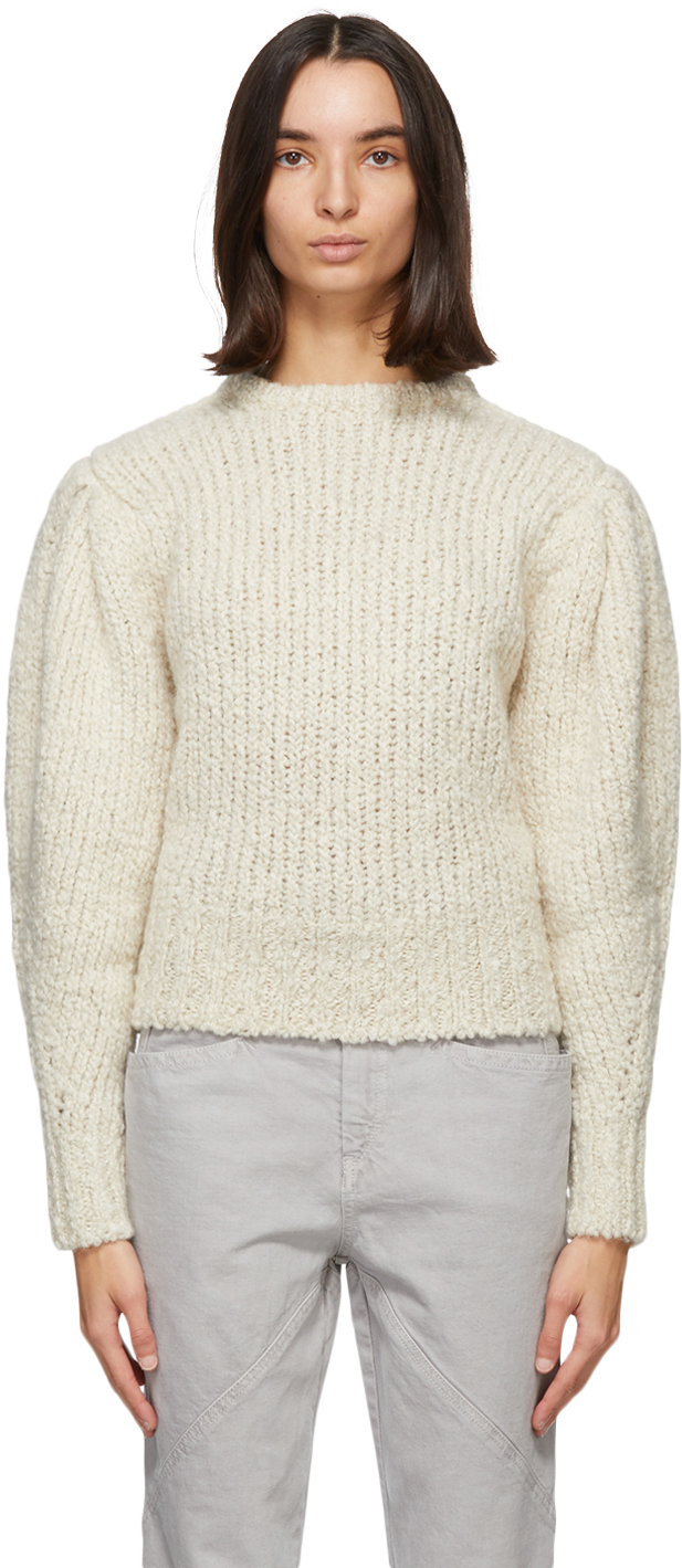 Isabel Marant: Beige Enora Sweater | SSENSE