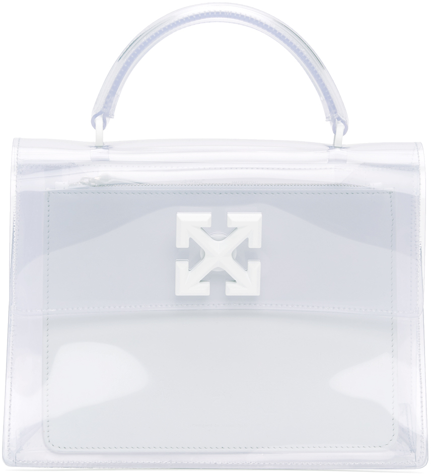 off white transparent bag