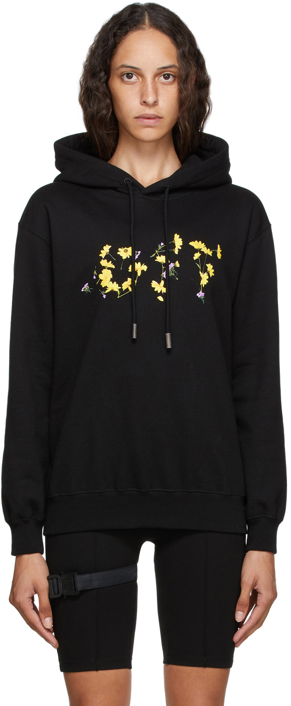 yellow flower hoodie