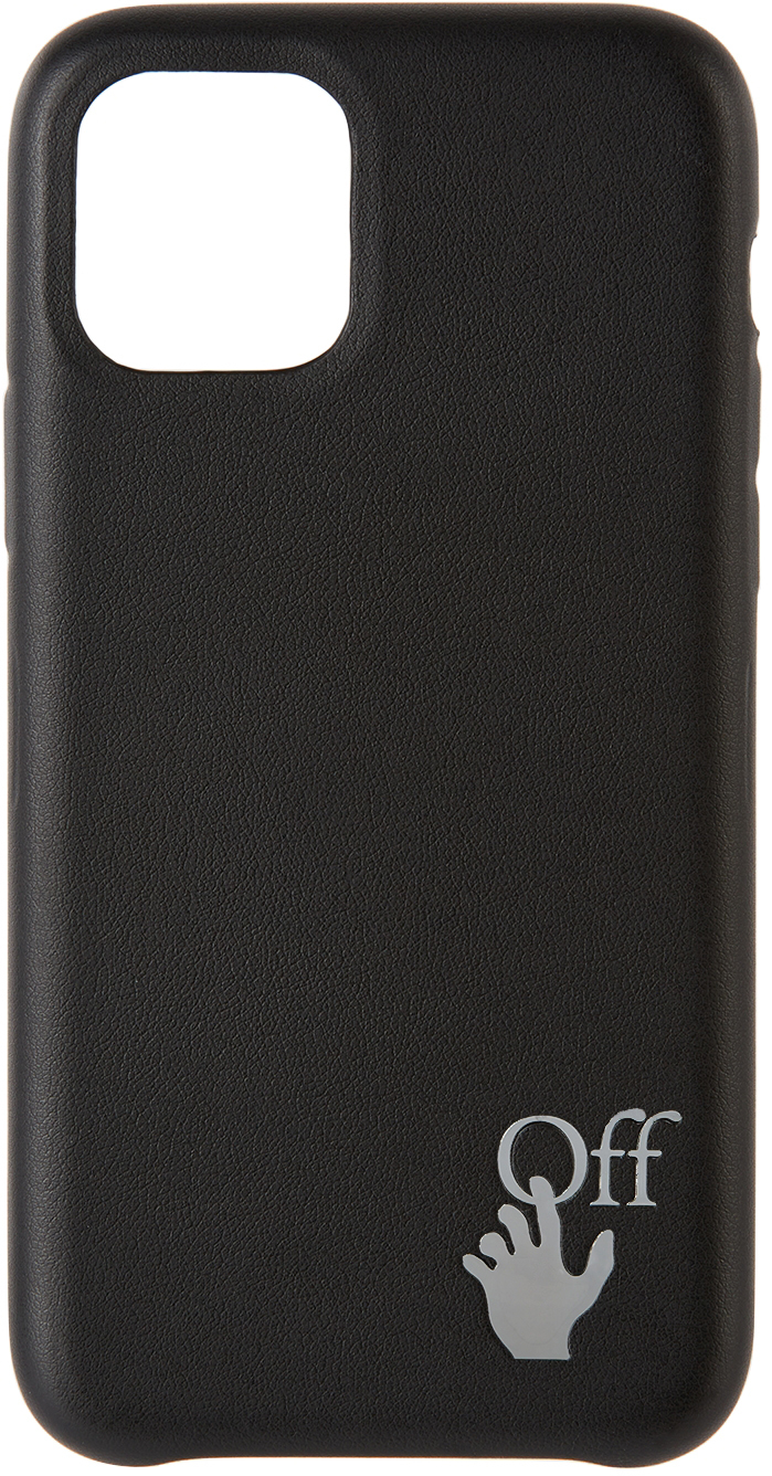 Black Limited Edition Logo iPhone 11 Pro Case SSENSE Accessories Phones Cases 