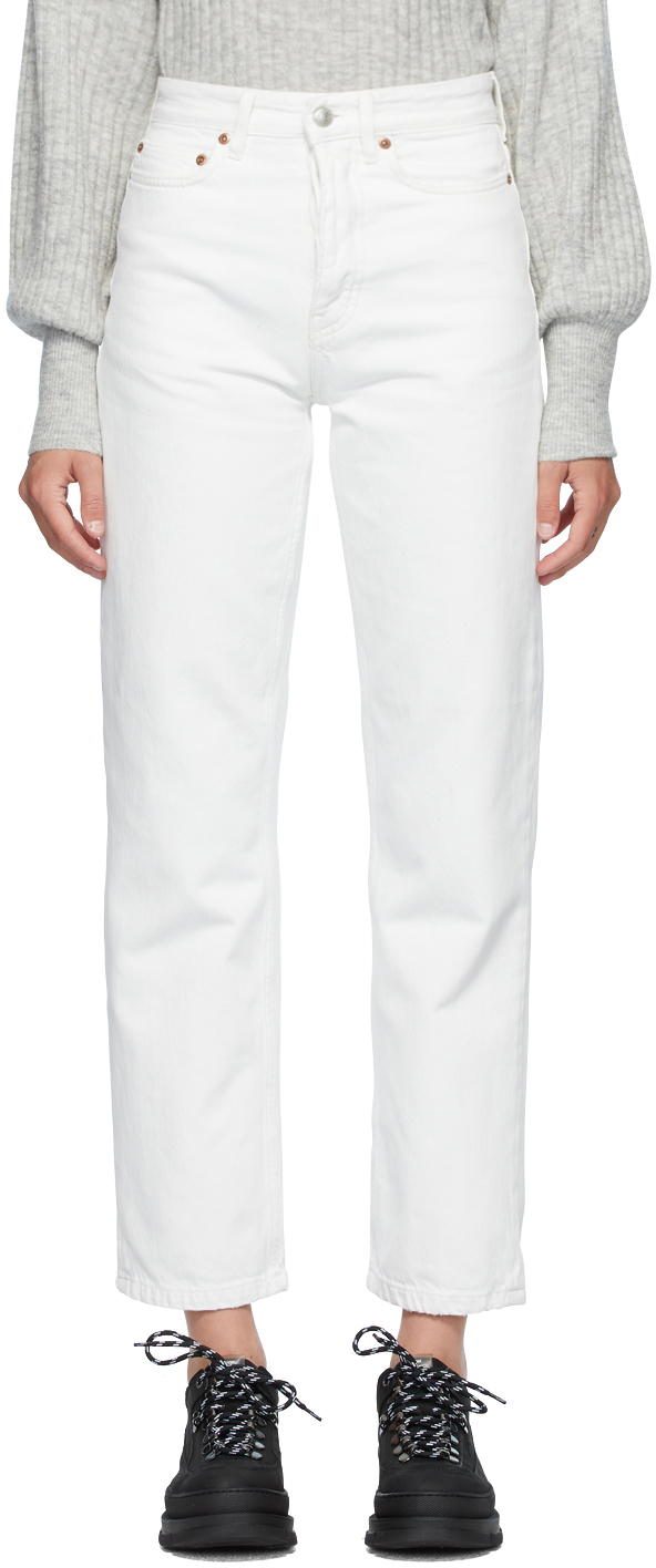 white pearl jeans