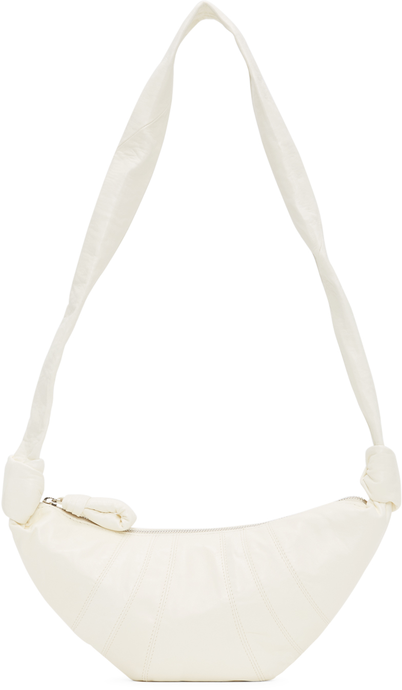 LEMAIRE: Off-White Small Croissant Bag | SSENSE