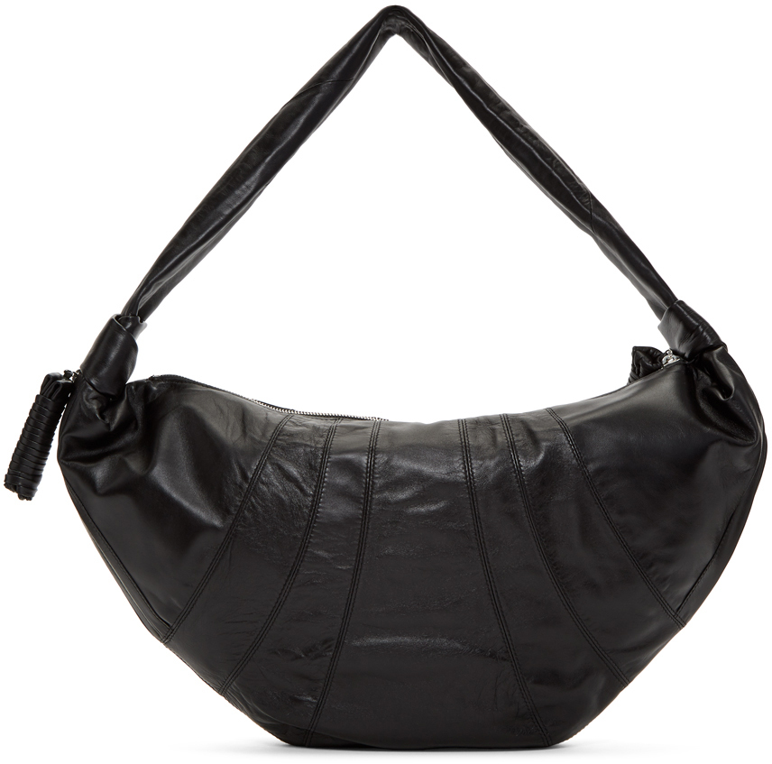 large leather bum bag