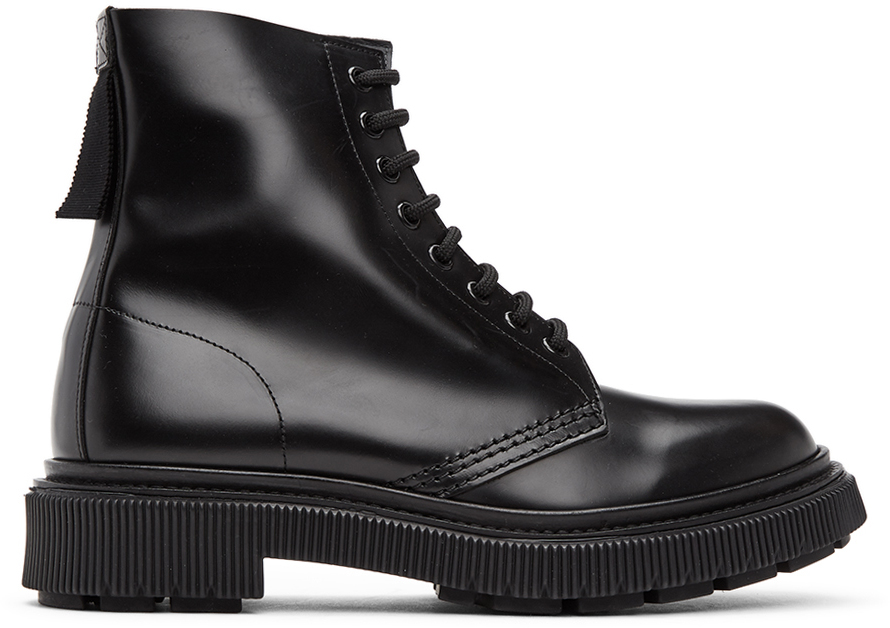 Études: Black Adieu Edition Type 129 Boots | SSENSE