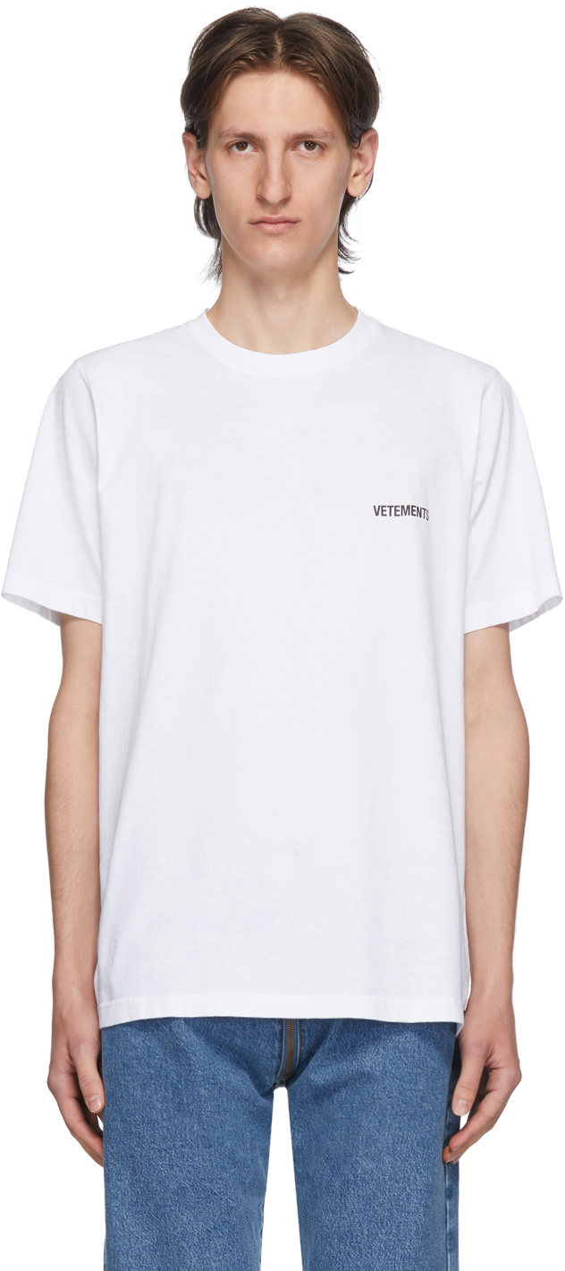 VETEMENTS LOGO FRONT BACK Tシャツ | www.innoveering.net