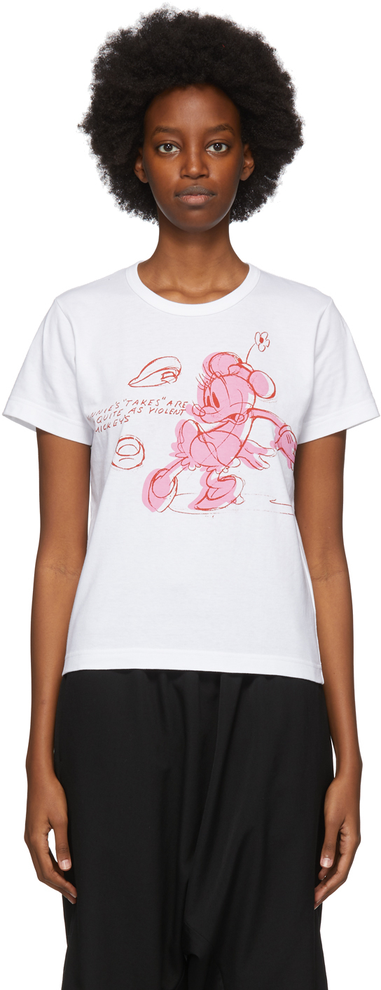 White Disney Edition Minnie Mouse T-Shirt