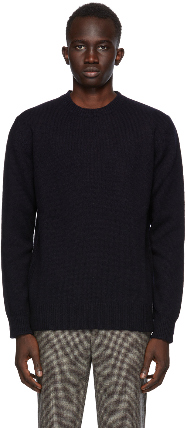 Harmony: Navy Wulf Sweater | SSENSE