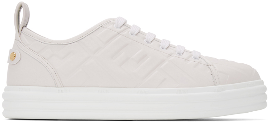 White 
Forever Fendi
 Rise Sneakers