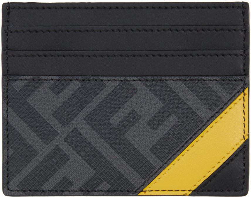 fendi money clip card holder