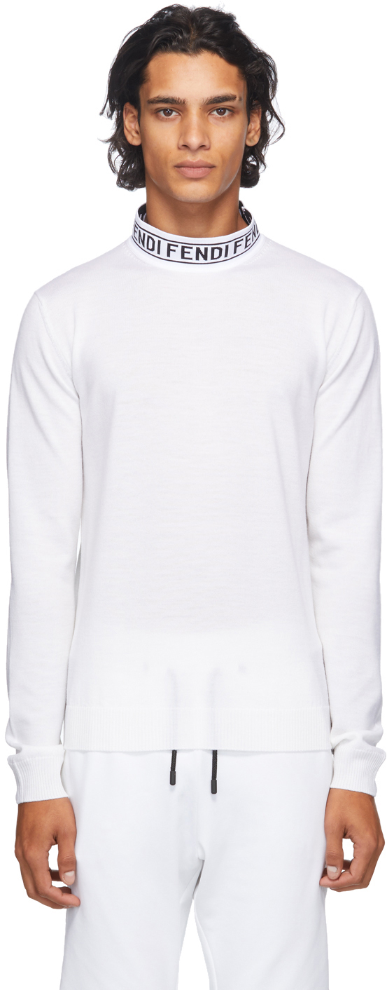 white fendi sweater