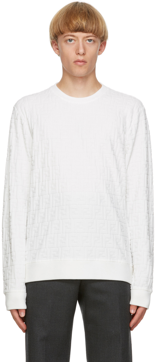 fendi white sweatshirt