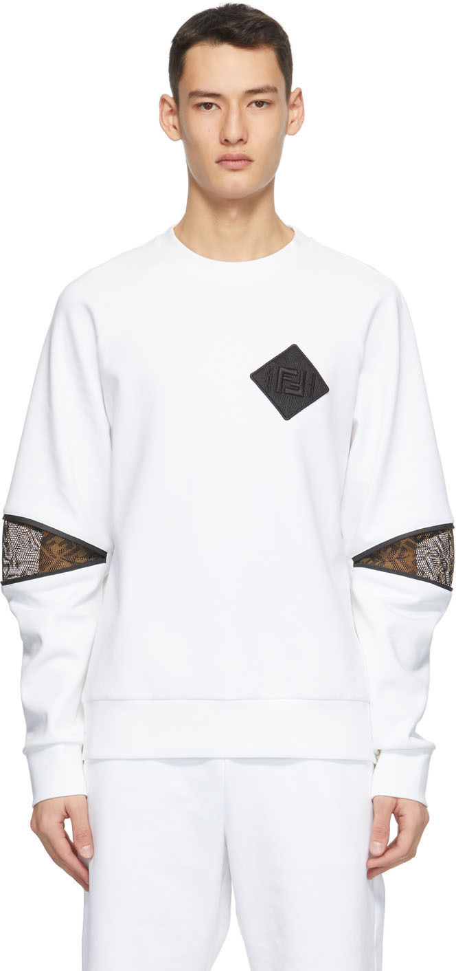 white fendi sweatshirt