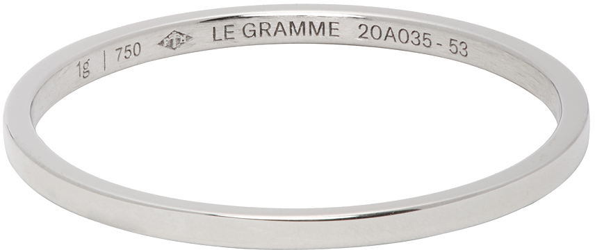 White Gold 'Le 1 Grammes' Wedding Ring