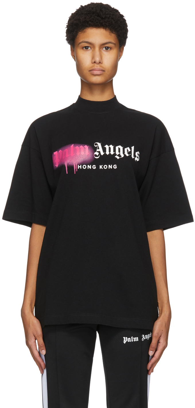 palm angels spray paint t shirt
