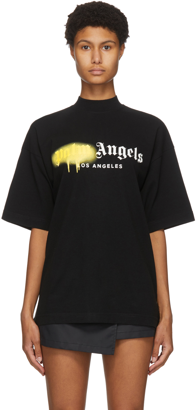 palm angels sprayed shirt