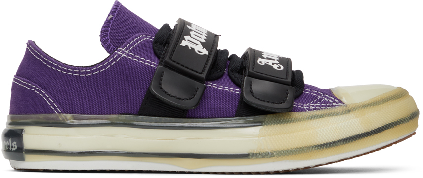 Palm Angels Purple Vulcanized Sneakers