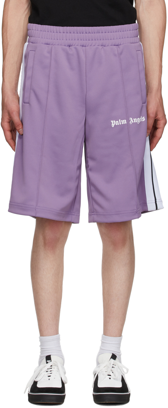 purple palm angels shorts