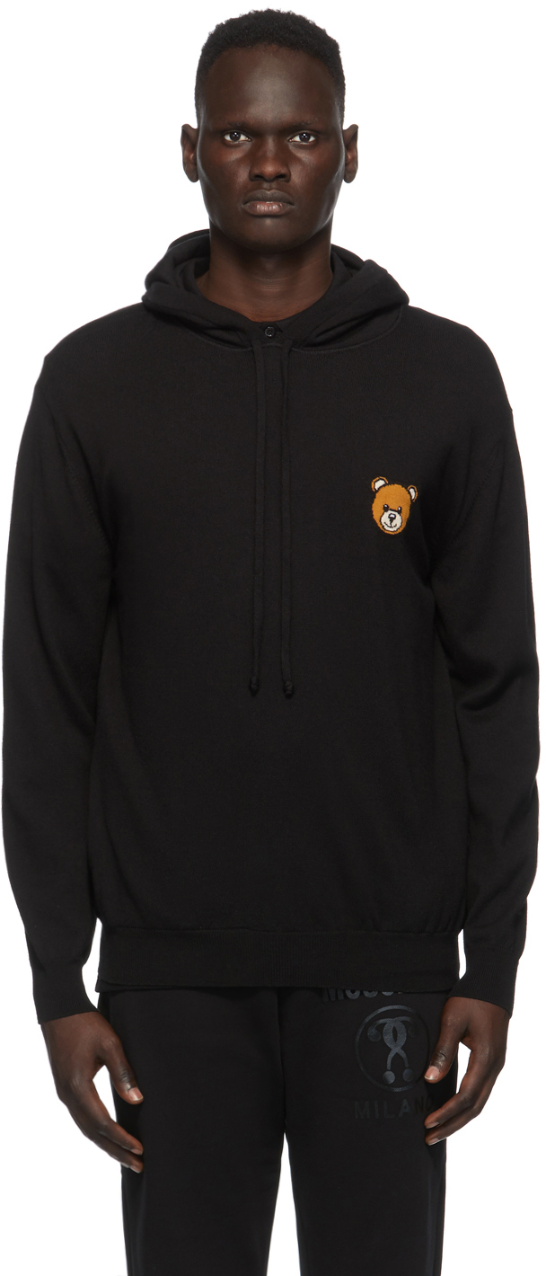 hoodie with bear logo