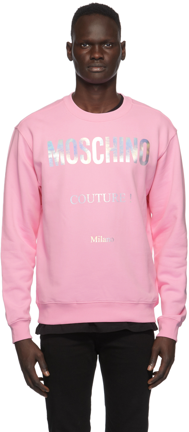 Moschino Pink Sweatshirt, Buy Now 