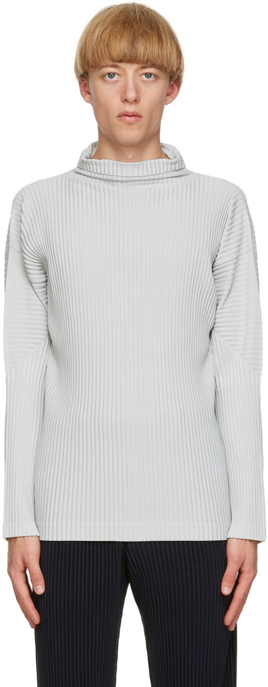 homme plisse turtleneck