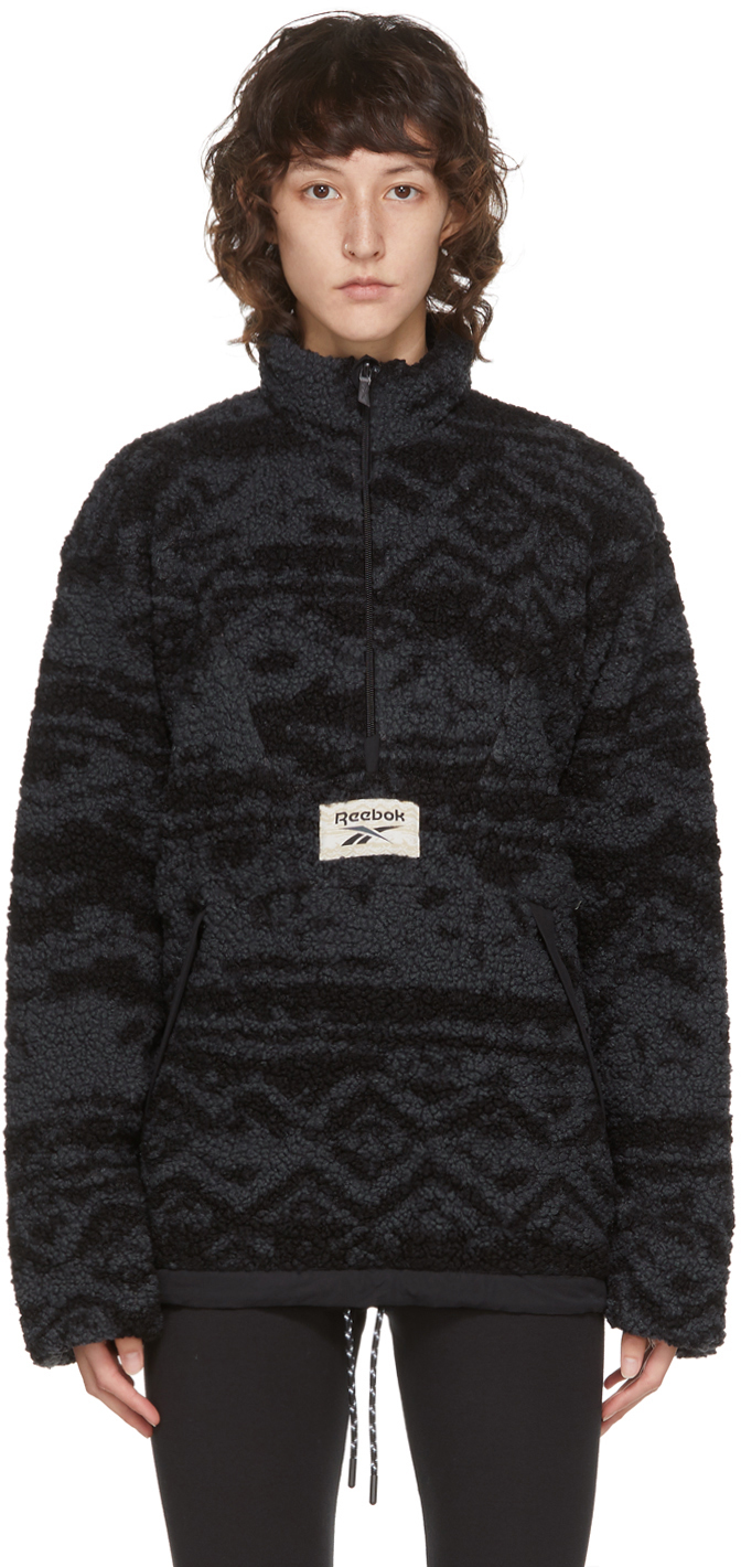reebok fleece jacket