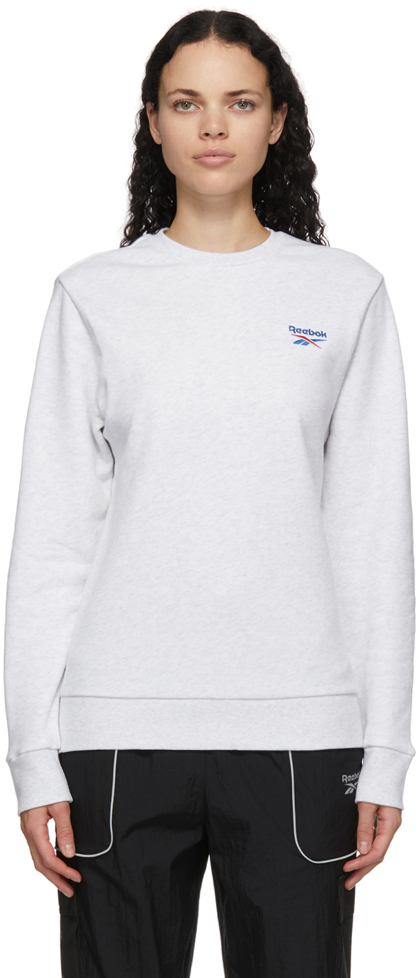 reebok grey sweatshirt