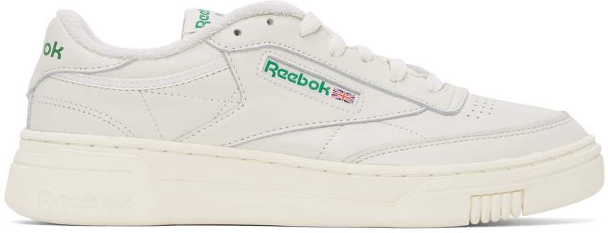 reebok classic white and green