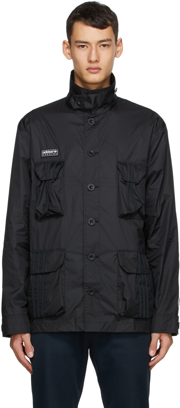 Black SL Haslingden Jacket by adidas 